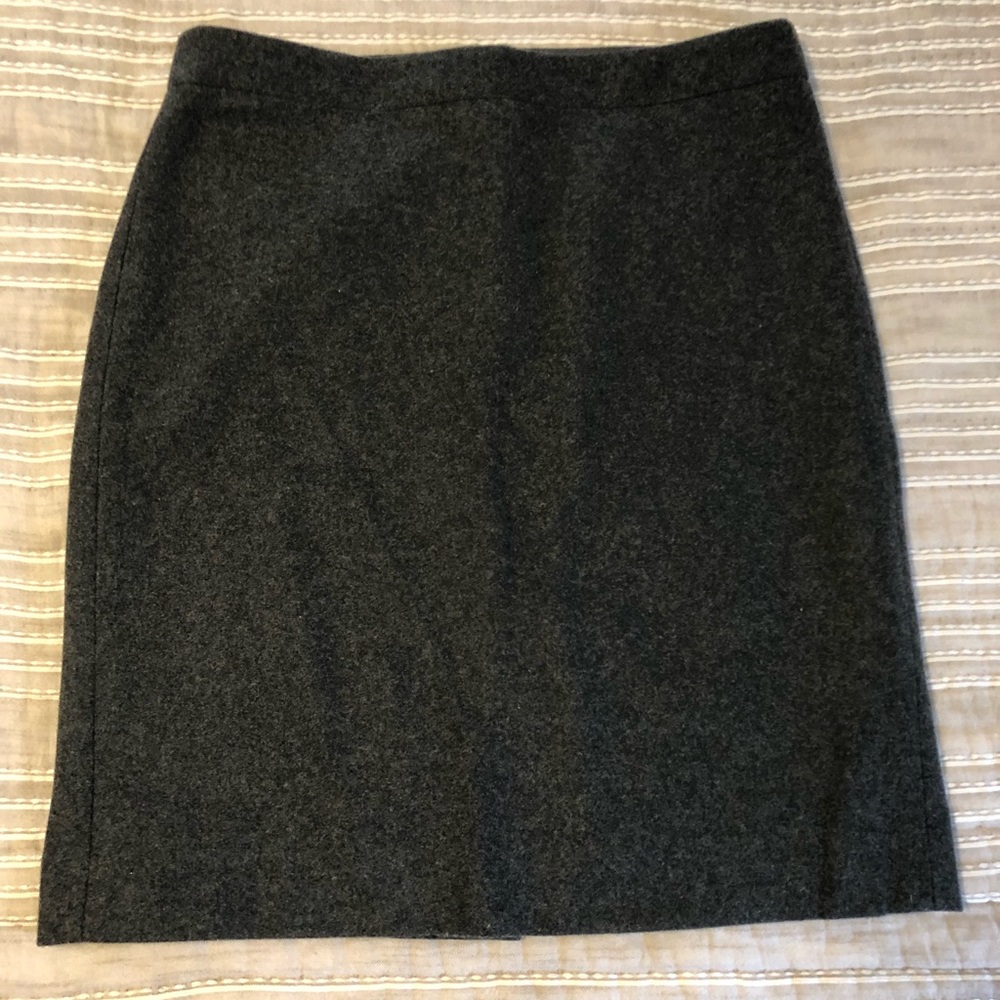 J Crew Wool pencil skirt